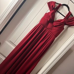 Gorgeous Wine Dress || size large
